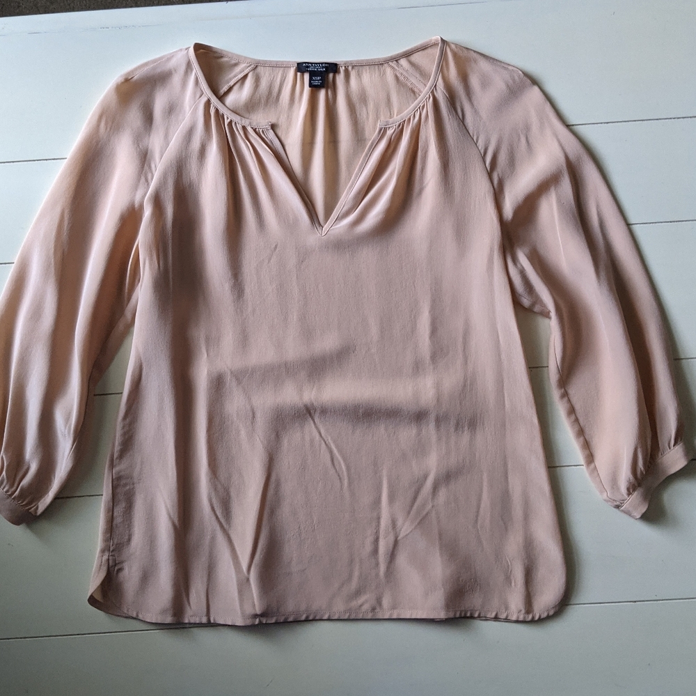 Ann Taylor Silk Blouse